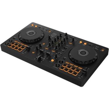 Imagem de Controladora Pioneer DDJ-FLX4 Rekordbox / Serato Dj Lt C/NFe, preto