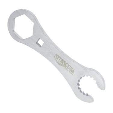 Imagem de nitescuba Chave de aço inoxidável para regulador SCUBAPRO First Stage 304