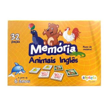 Imagem de Sopecca - jogo da memória didático em inglês