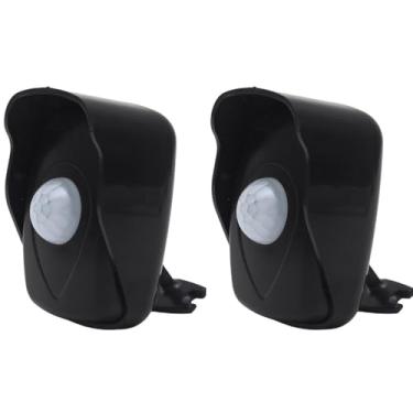 Imagem de Kit 2x Sensor De Presença Microcontrolado 180º Com Fotocélula E 6 Funções Externo QA26M