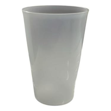Imagem de Kit 50 Copos Ecológicos 200ml – Reutilizáveis Resistentes para Festas e Eventos (Natural)
