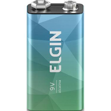 Imagem de Kit 10 Baterias 9V Elgin Encartelada
