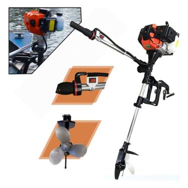 Imagem de Motor de Popa Importway 52cc com Rabeta para Barco de Pesca, Bote