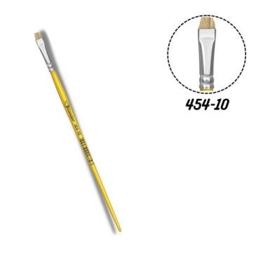 Imagem de Pincel Condor 454-10 Chato Curto Lixado Pelo Natural