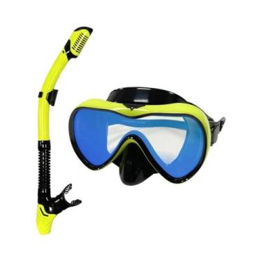 Imagem de Máscara De Mergulho Profissional À Prova d'Água Com Óculos De Silicone