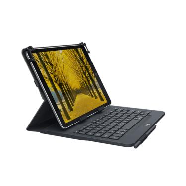 Imagem de Capa Com Teclado Para Tablet Logitech Universal Keyboard Folio Preto