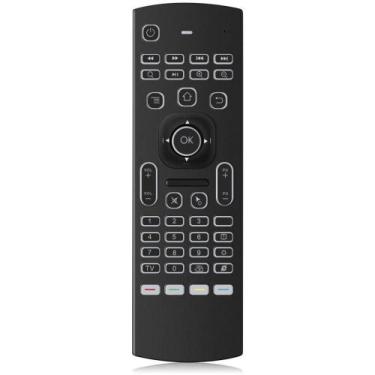 Imagem de Controle Air Mouse retroiluminado, com teclado sem fio de 2,4 G - PONT