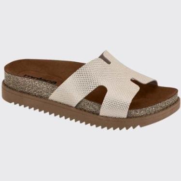 Imagem de Sandália Slide Feminina Flatform Papete Slide Moleca 5500.100.29853-Feminino