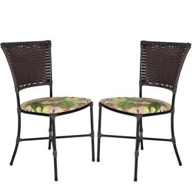 Imagem de Jogo Cozinha Gramado Tabaco Cadeiras De Jantar - PANERO MÓVEIS