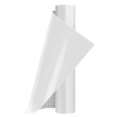 Imagem de Ant Vinil permanente adesivo inteligente compatível com a série Cricut Explore and Maker sem tapetes de corte, crie projetos DIY, decalques, adesivos e muito mais (transparente, 33 cm x 1,5 m)