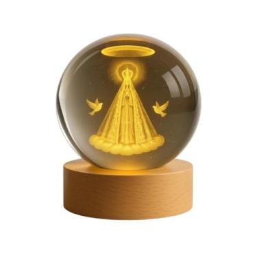 Imagem de Luminárias de Mesa para Quarto Abajur Cabeceira Decorativo Nossa(Nossa Senhora Aparecida - UNI)