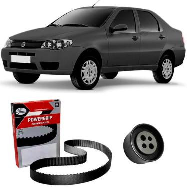 Imagem de Kit Correia Dentada Fiat Siena 1.0 2001 A 2008 Gates