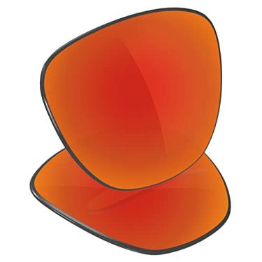 Imagem de Galvanic Lentes de substituição para óculos de sol RayBan Meta Skyler RW4010 52 mm - Várias opções, Vermelho fogo espelhado, 0