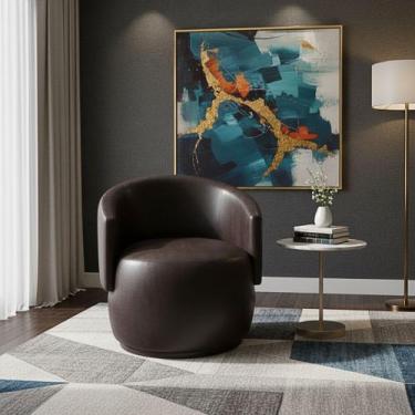 Imagem de Poltrona Decorativa Sala Estar Orgânica Beatriz material sintético Mar