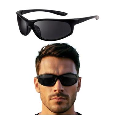 Imagem de Óculos De Sol Polarizado Masculino Pesca Esportivo Ciclismo Bike Uv400