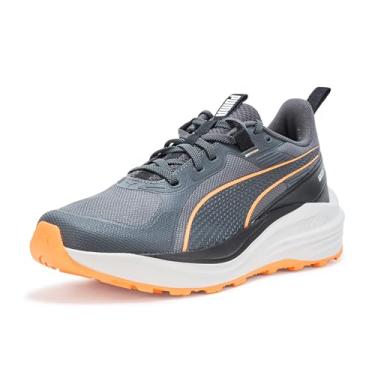 Imagem de PUMA Tênis de corrida masculino Flare Pro Trail, Cinza escuro - preto fogo Ah25, 44