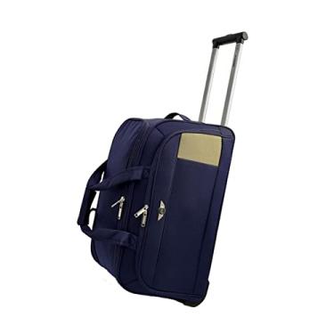 Imagem de MALA SACOLA BOLSA MEDIA VIAGEM 2 RODAS POLIÉSTER SANTINO Cor:Azul;Tamanho:M