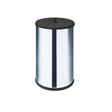 Imagem de Lixeira inox preta 9.1 litros para Cozinha, Pia e Banheiro