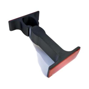 Imagem de Kit Trava Porta MagnéTica 3/5 PeçAs – Fixador Para Porta E Parede, Em Dois Tamanhos, ImpressãO 3d(5 Pretas Longas)