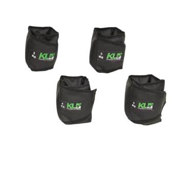 Imagem de Kit Tornozeleira Caneleira Courvin De Peso 2Kg 3Kg 4Kg 5Kg
