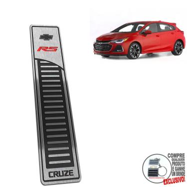 Imagem de Descanso De Pé Aço Inox Chevrolet Cruze Rs 2017 A 2022