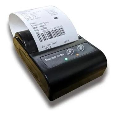 Imagem de Mini Impressora Portatil Sem Fio Termica 58mm Android Ios - Goldensky