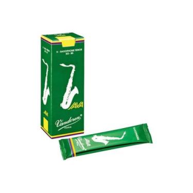 Imagem de Jogo 5 Palhetas Java N. 2,5 P/sax Tenor Caixa Sr2725 Vandoren