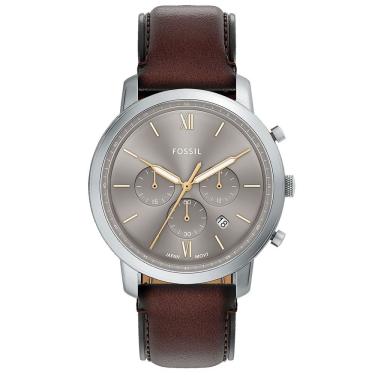 Imagem de Relógio Fossil Masculino Neutra Prata - Fs6129-0cn Relógio Fossil Masculino Neutra - Fs6129-0cn