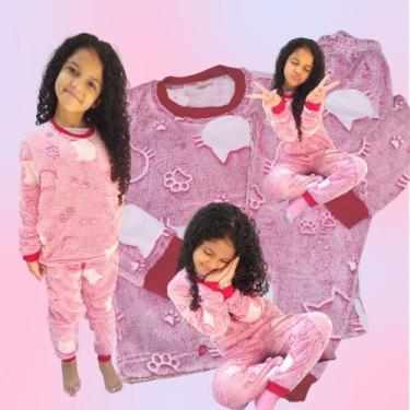 Imagem de Pijama fleece - ., Cor única, Tam P 6 meses a 1 ano