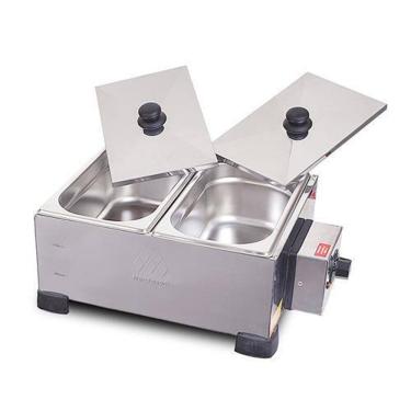 Imagem de Derretedeira profissional inox 2.5 kg 2cubas 220v marchesoni