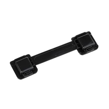 Imagem de Kit 3 Trava De Gaveta Armário Segurança Protetor Infantil Preto