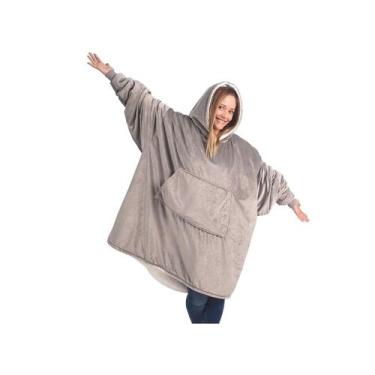 Imagem de Suéter de lã com capuz de pelúcia Chiporro Si - Lightbek Official Stor