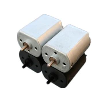 Imagem de KLHRKNDGGO Escova de carbono eletrônica 130 CC 3 V 6 V 9 V 12 V eixo curto para brinquedo carro barco modelo ferro capa traseira