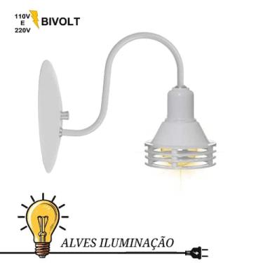 Imagem de Arandela Saturno Retrô 1 Lâmpada soquete E-27 - Alves Iluminação, BRAN