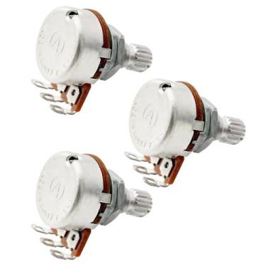 Imagem de Kit Potenciometros Alpha A250k B250k Guitarra Stratocaster