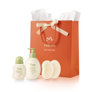 Imagem de Conjunto Mamãe e Bebê Clássico Colônia Hidratante e Sabonete - Natura