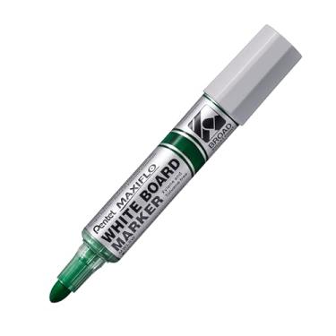 Imagem de Pentel Marcador para Quadro Branco Maxiflo Ponta Grossa 8.0mm Verde MWL5W-D
