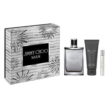 Imagem de Kit Jimmy Choo Edt Perfume Masculino 100Ml + Sabonete Líquido 100Ml + Miniatura 7,5Ml-Masculino
