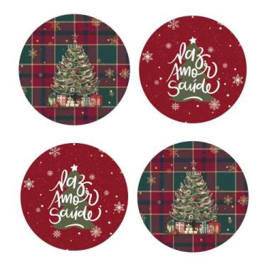 Imagem de Kit Enfeite de Natal 4 Pcs - Arvore/presentes - Niazi, Único