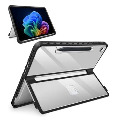 Imagem de SSS·GRGB Capa protetora para Microsoft Surface Pro 12 polegadas 2025 | Capa resistente a quedas compatível com suporte integrado e armazenamento magnético fino de caneta e teclado tipo capa |