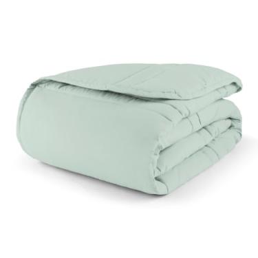 Imagem de Edredom Casal Queen 2.40x2.20 Micropercal 200 Fios (01 Peça) (VERDE AQUÁTICO)