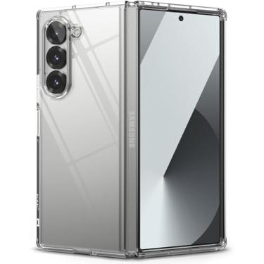 Imagem de Capa Case Protetora Compatível Samsung Galaxy Z FOLD 4 Transparente Anti Choque Impacto Premium