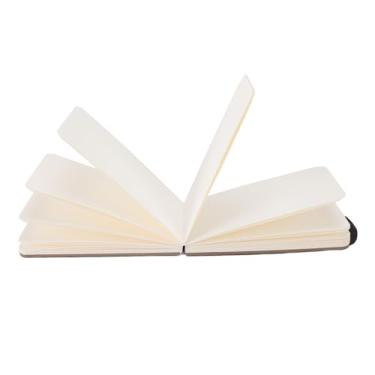 Imagem de GLOGLOW Caderno de Desenho Em Aquarela, Mini Caderno de Pintura de Bolso, 30 Folhas, 300 g/², Ideal para Esboços Ao Ar Livre, Artistas, 14 X 9 Cm (Preto)