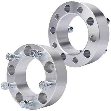 Imagem de IRONTEK Espaçadores de roda 5.1 cm 5x139.7 mm (1/5.1 cm x20 Studs 108mm Hub Bore) 5x5.5 Hubcentric Wheel espaçadores adequados para Ford E150/F150 /Bronco, para Dodge Ram 1500 Van/B1500/W150, para