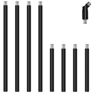 Imagem de Conjunto de postes de extensão MAYOMAJO M10 com rosca para luminária