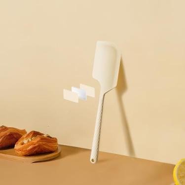 Imagem de Espátula de silicone, borracha de grau alimentício de 28 cm com alça ergonômica forte, resistente ao calor de até 315 °C, perfeita para panelas antiaderentes e culinária