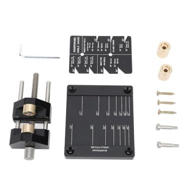 Imagem de Hztyyier Kit de Afiação de Cinzel, Dispositivo Elétrico de ângulo Altamente Preciso, Afiação Eficiente para Cinzéis e Planos de Marcenaria, Aço Inoxidável Durável