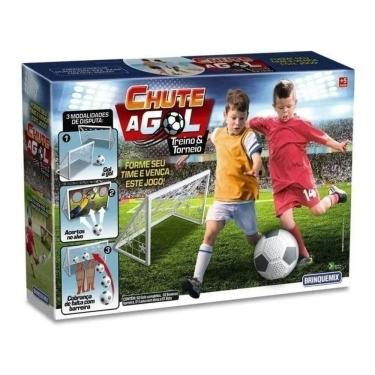 Imagem de Kit 2 Mini Trave Gol De Futebol Infantil Jogo Com Bola