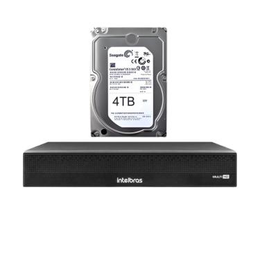 Imagem de Dvr Mhdx 3004-C Multi Hd Intelbras 4Ch C/4tb