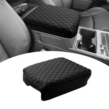 Imagem de Shademax Capa de apoio de braço personalizada para Toyota Tacoma 2024 2025 para acessórios Tacoma 2026 almofada de apoio de braço almofada de couro tampas de console médio protetor de caixa de assento